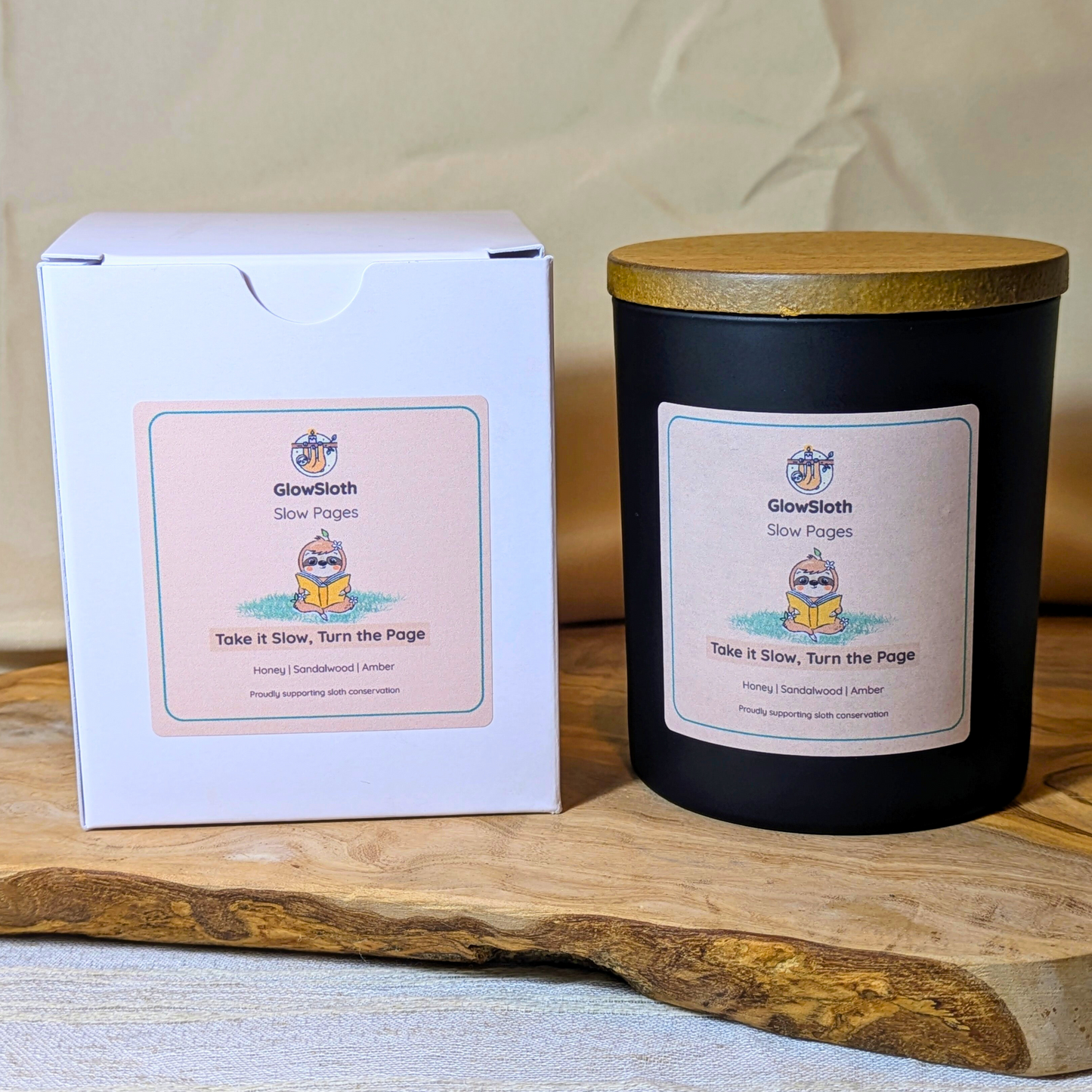 GlowSloth Hobby Candle Collection – Hand-Poured for Cosy Moments